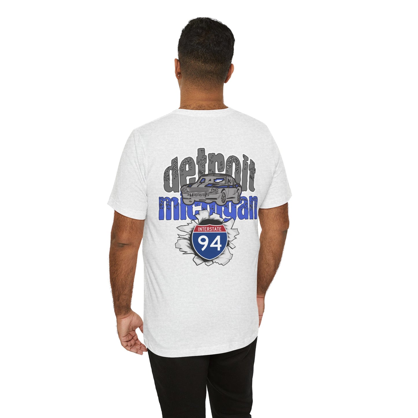 Motor City Interstate 94 Michigan Route Tee