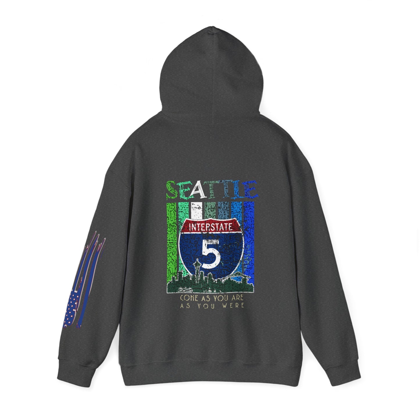 I-5 , SEATTLE, WA,  Unisex Heavy Blend™ Hooded Sweatshirt