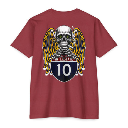 Interstate 10 T-shirt - Buckle Up for the Scary Journey