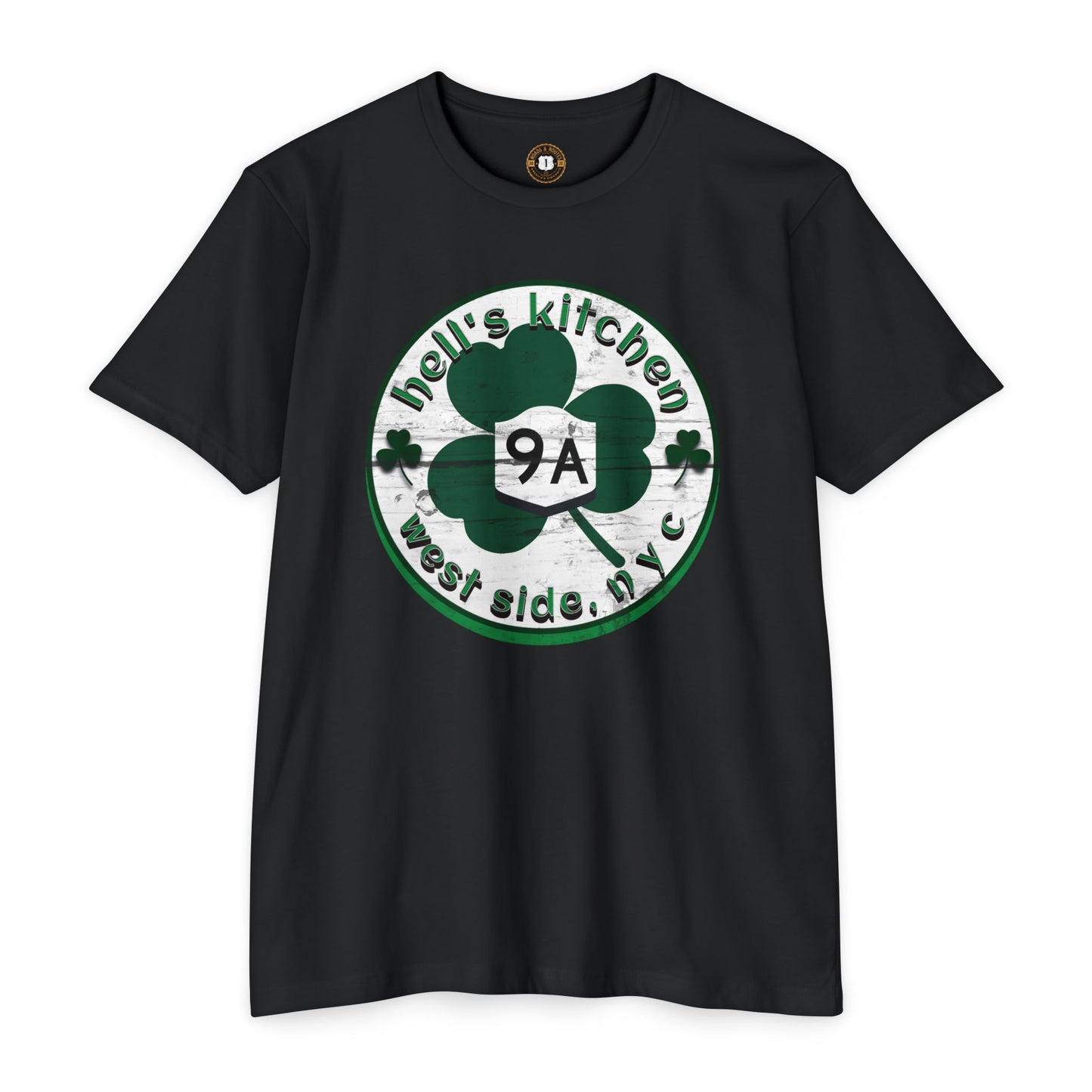 Route 9A West Side Highway Tee – Hell’s Kitchen NYC St. Patrick’s Day Edition