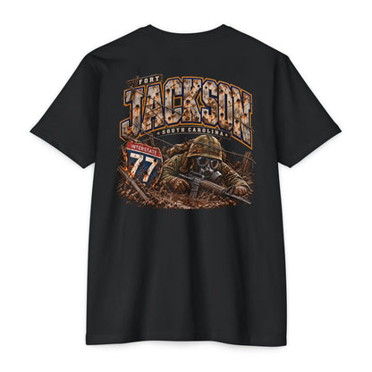 Interstate 77 | Columbia, South Carolina Military Route T-Shirt – Army Veteran & Military Family Tee