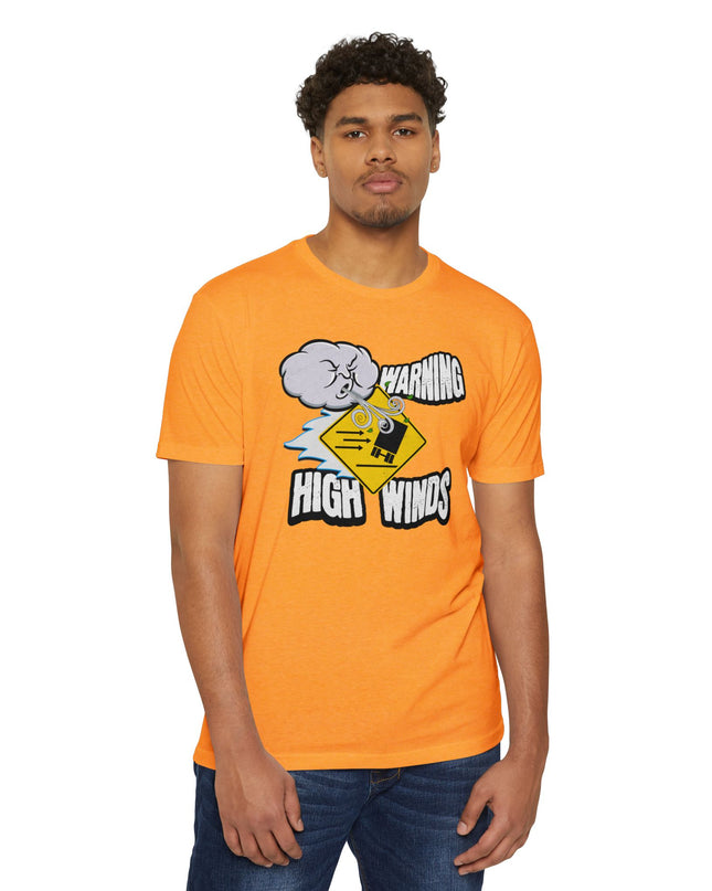 Funny Warning High Winds T-shirt
