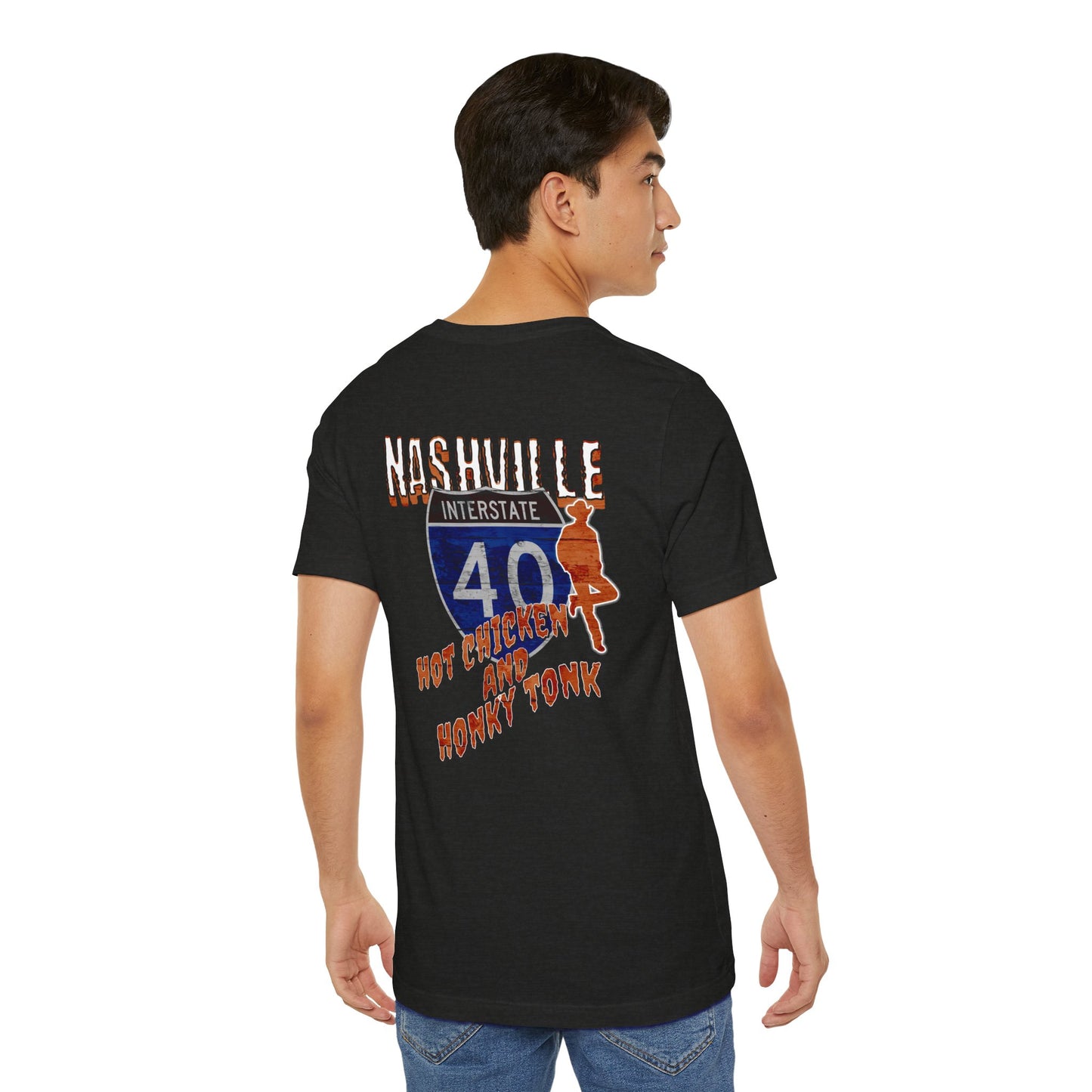 Nashville Interstate 40 Road Trip Country Music Tee