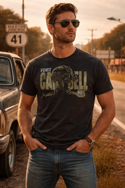 Fort Campbell Route 41A Veteran Pride Shirt