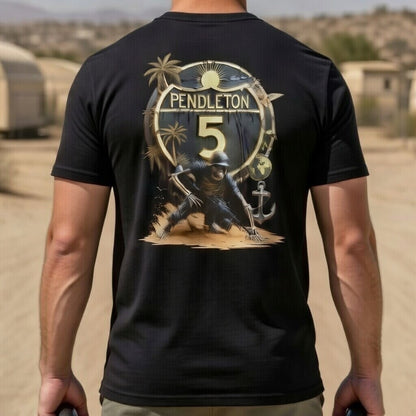 Camp Pendleton Interstate 5 Military Route Tee