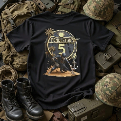 Camp Pendleton Interstate 5 Military Route Tee
