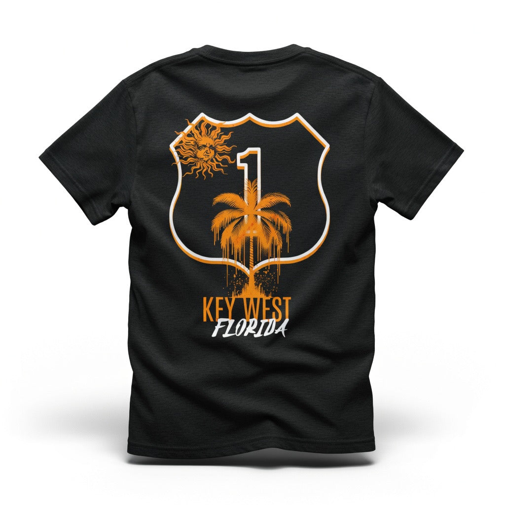 Route 1 Key West Tee – Overseas Highway Florida Keys Shirt