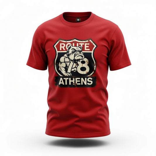Bulldog Country Athens Georgia Route 78 T-Shirt — Local Pride Alumni Tee