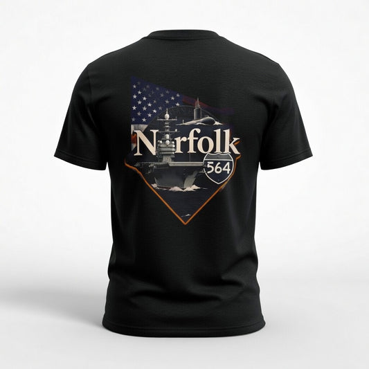 Norfolk Interstate 564 Tee — Home to the World’s Largest Naval Base