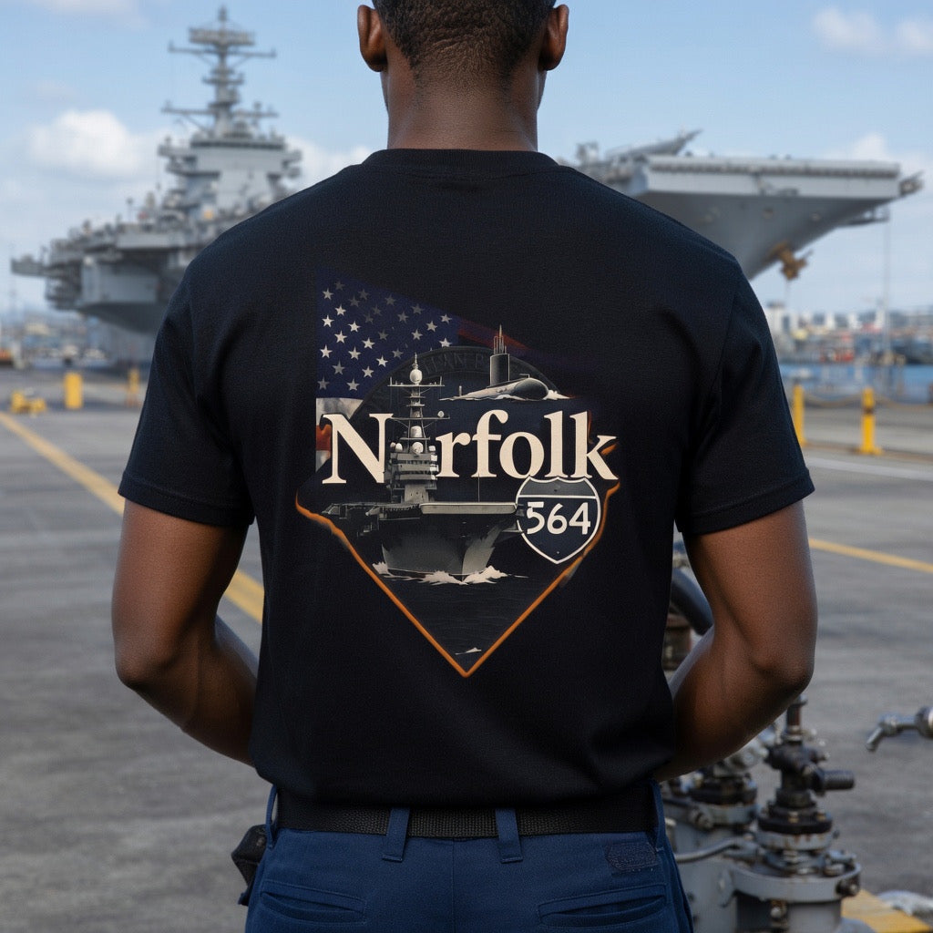 Naval Station Norfolk Interstate 564 Tee