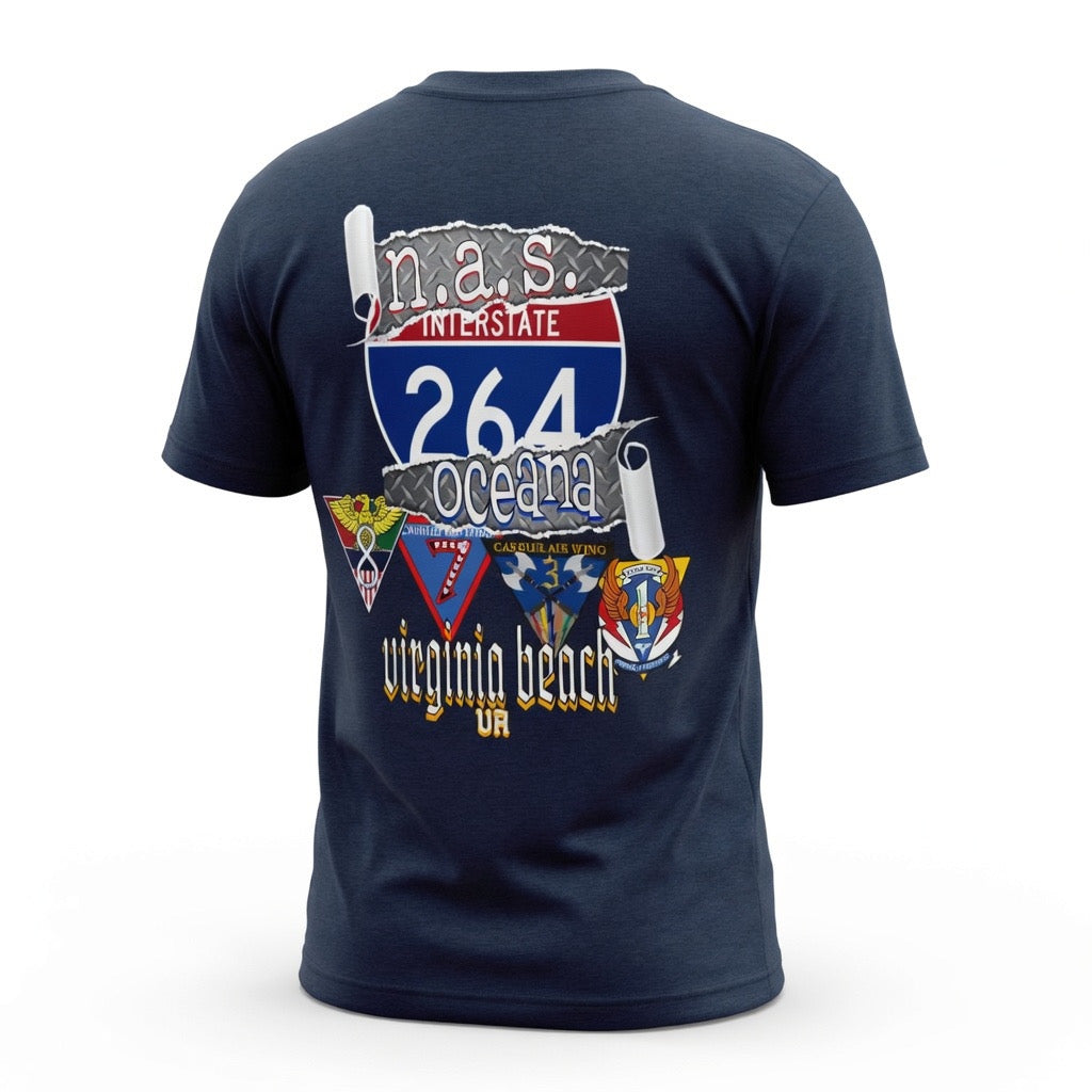 Interstate 264  NAS Oceana T-Shirt