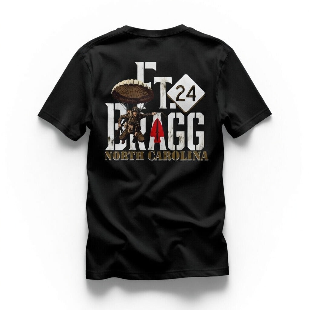 Fort Bragg North Carolina Route 24 Tee