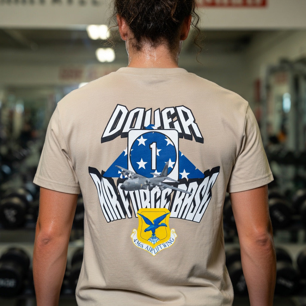 Route 1 Dover Air Force Base T-Shirt