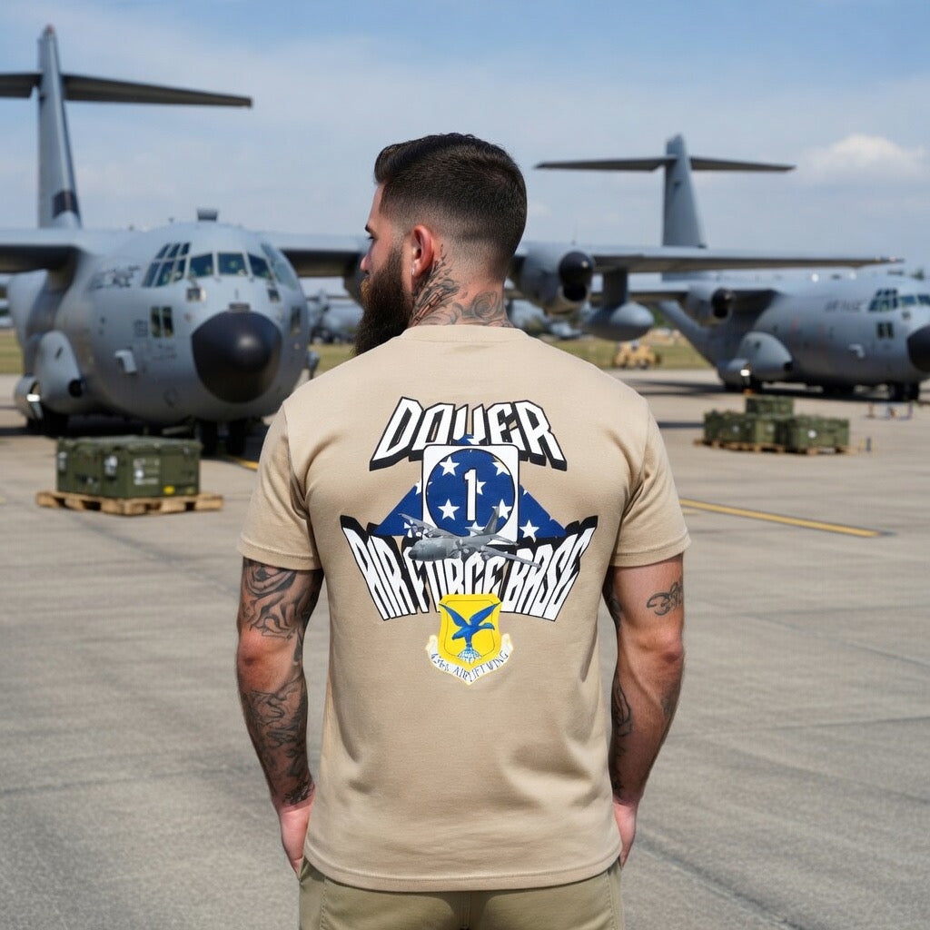 Route 1 Dover Air Force Base T-Shirt