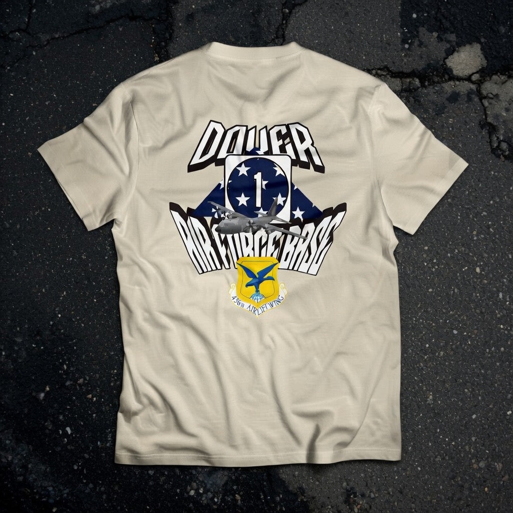 Route 1 Dover Air Force Base T-Shirt