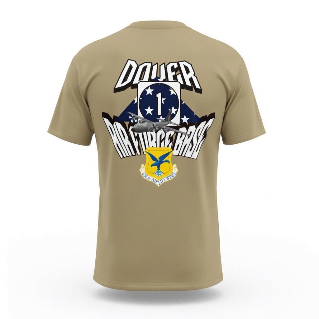 Route 1 Dover Air Force Base T-Shirt