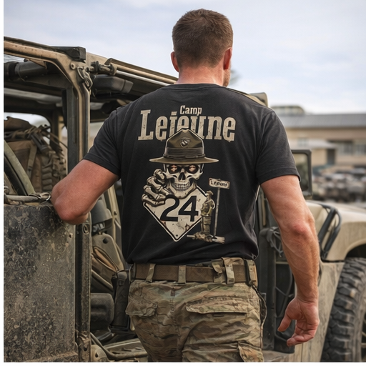 Camp Lejeune  Highway 24 North Carolina T-Shirt