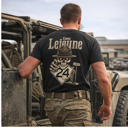 Camp Lejeune  Highway 24 North Carolina T-Shirt