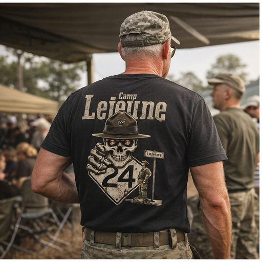 Camp Lejeune  Highway 24 North Carolina T-Shirt