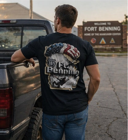 Fort Benning Georgia I-185 Veteran Shirt