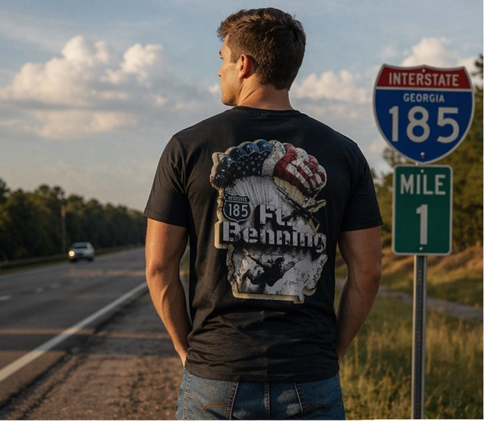 Fort Benning Georgia I-185 Veteran Shirt