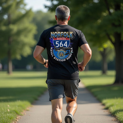 Interstate 564 Norfolk Naval Base T-Shirt