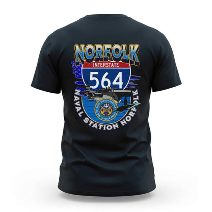 Interstate 564 Norfolk Naval Base T-Shirt