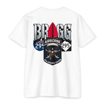Fort Bragg I-295 Military Tee Shirt: Interstate 295 Highway Airborne Apparel