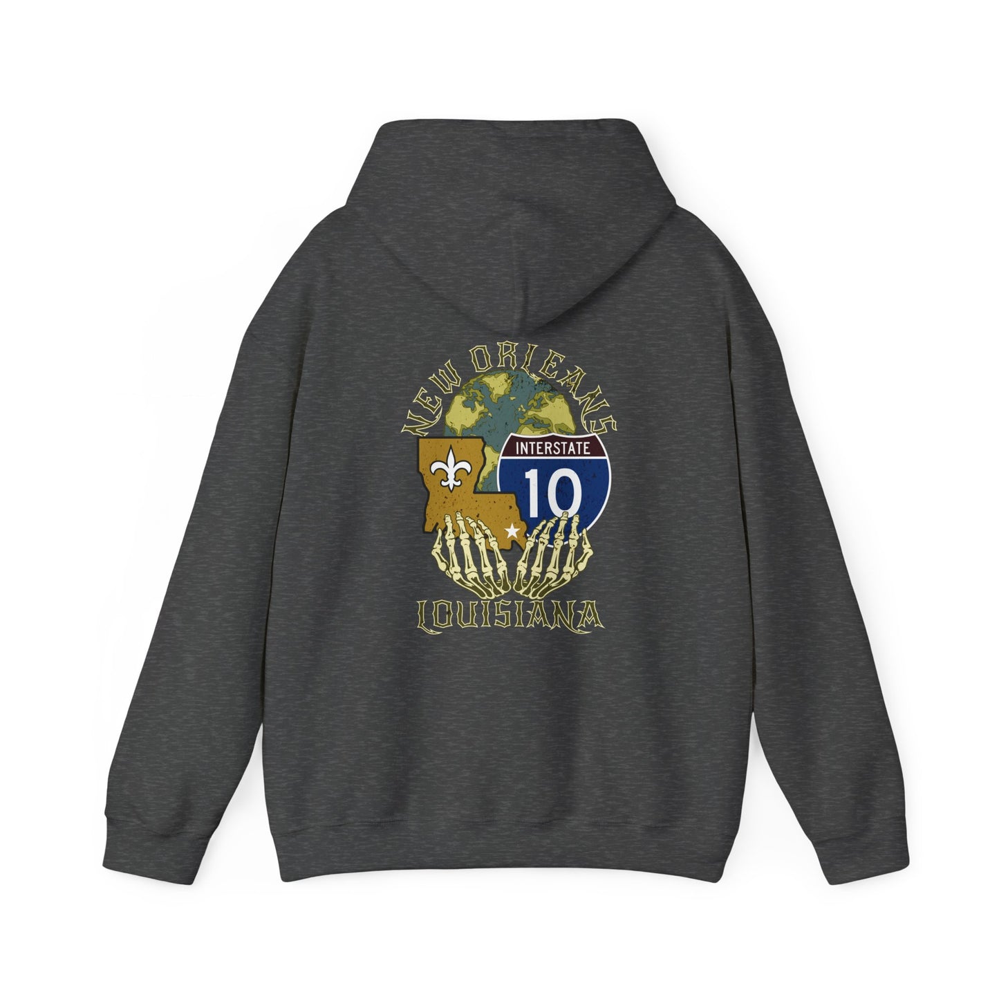 Interstate 10 New Orleans Hoodie