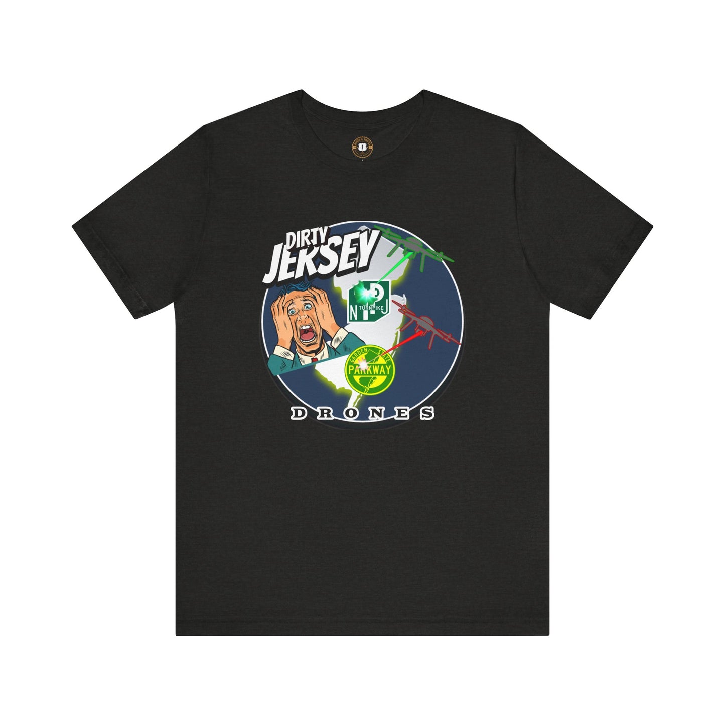 Dirty Jersey Drones Tee