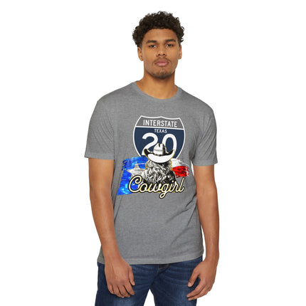 Interstate 20 Cowgirl Road Trip T-shirt