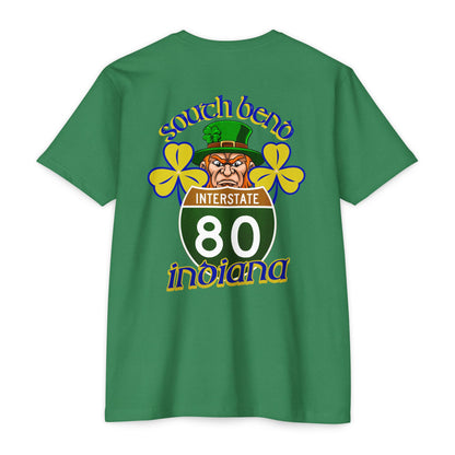 Interstate 80 South Bend Indiana Fighting Town - Roads and Routes Apparel