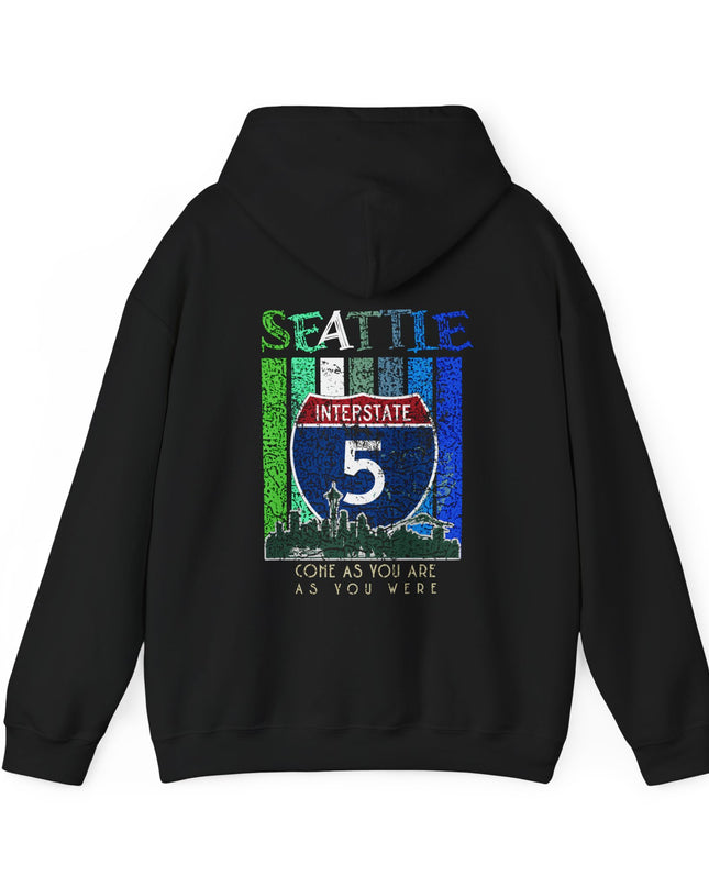 Seattle, Washington Interstate 5 Hoodie