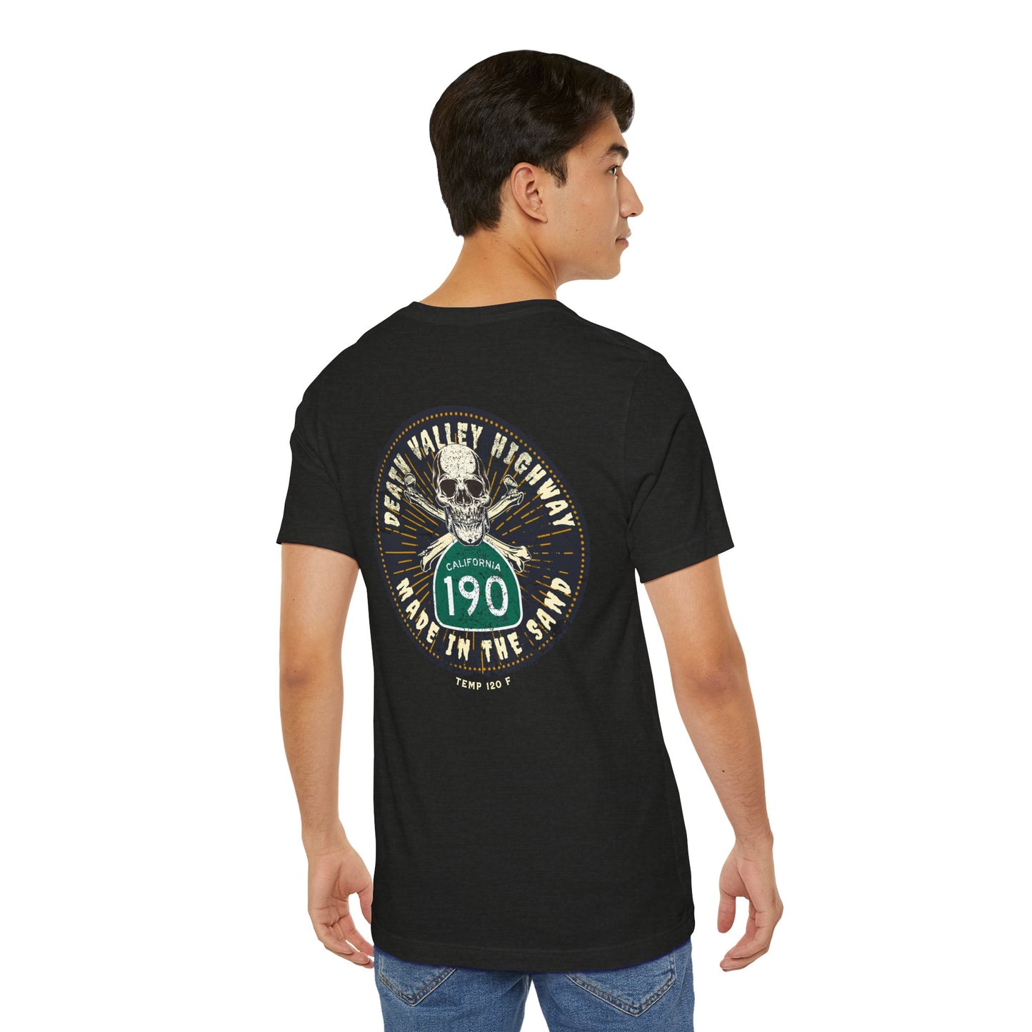 Route 190 Death Valley California Travel Tee