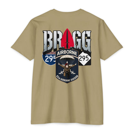 Fort Bragg I-295 Military Tee Shirt: Interstate 295 Highway Airborne Apparel