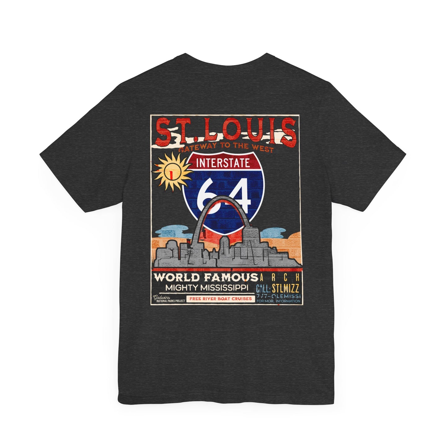 Interstate 64 St Louis, MO Highway Route Apparel