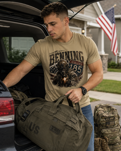 Ft. Benning  Infantry Tee Interstate 185