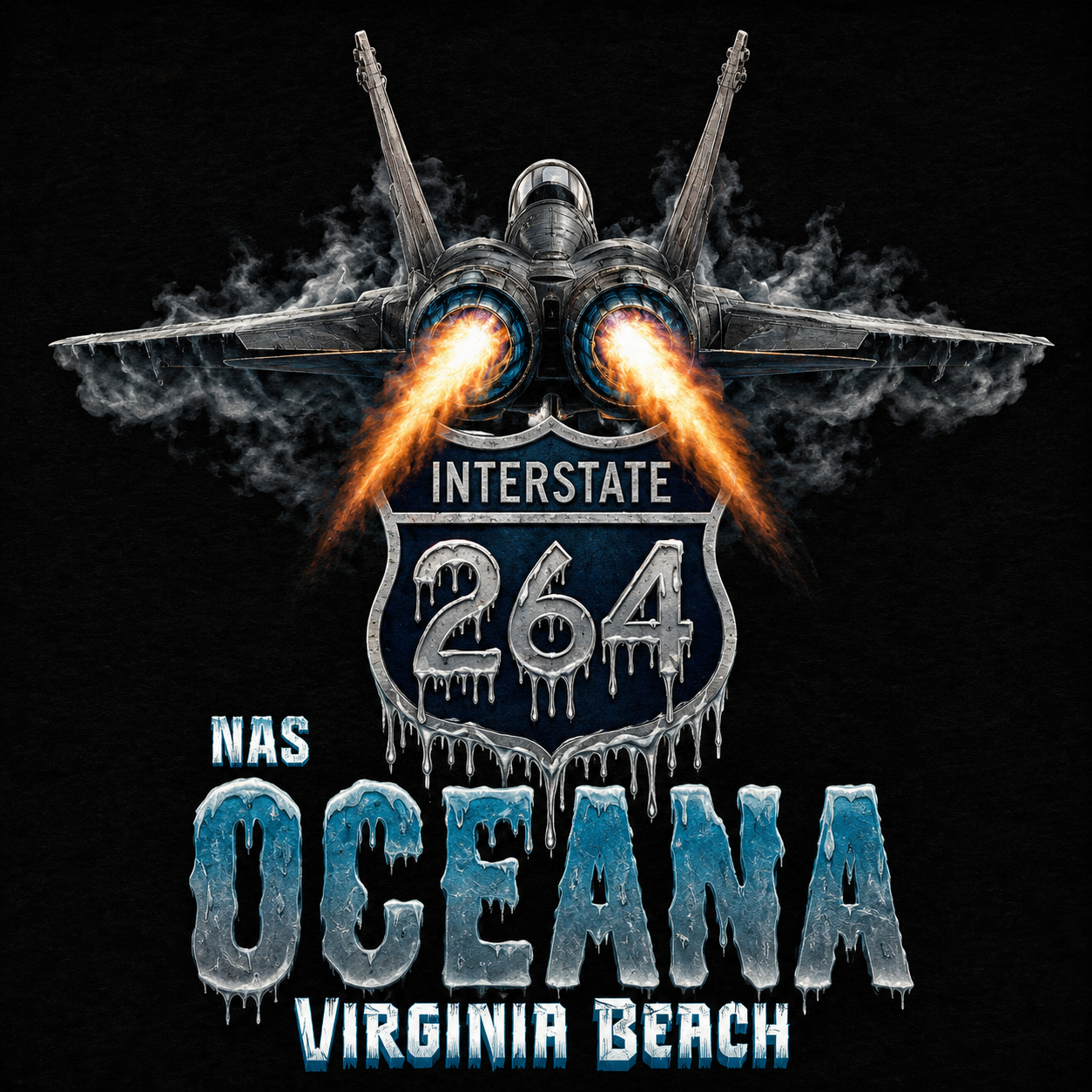 Interstate 264 Naval Air Station Oceana Tee
