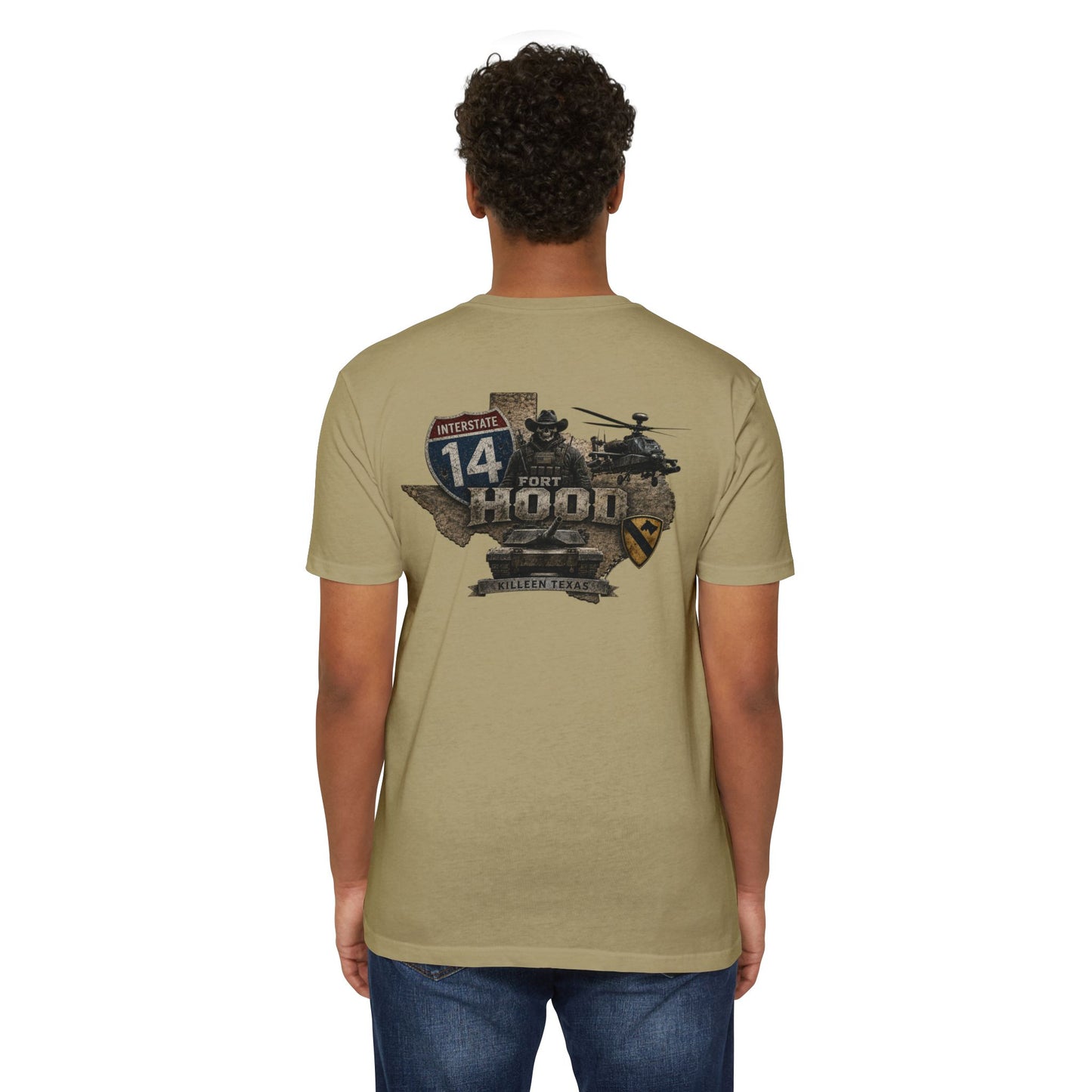 Fort Hood Interstate 14 Military Tribute Tee