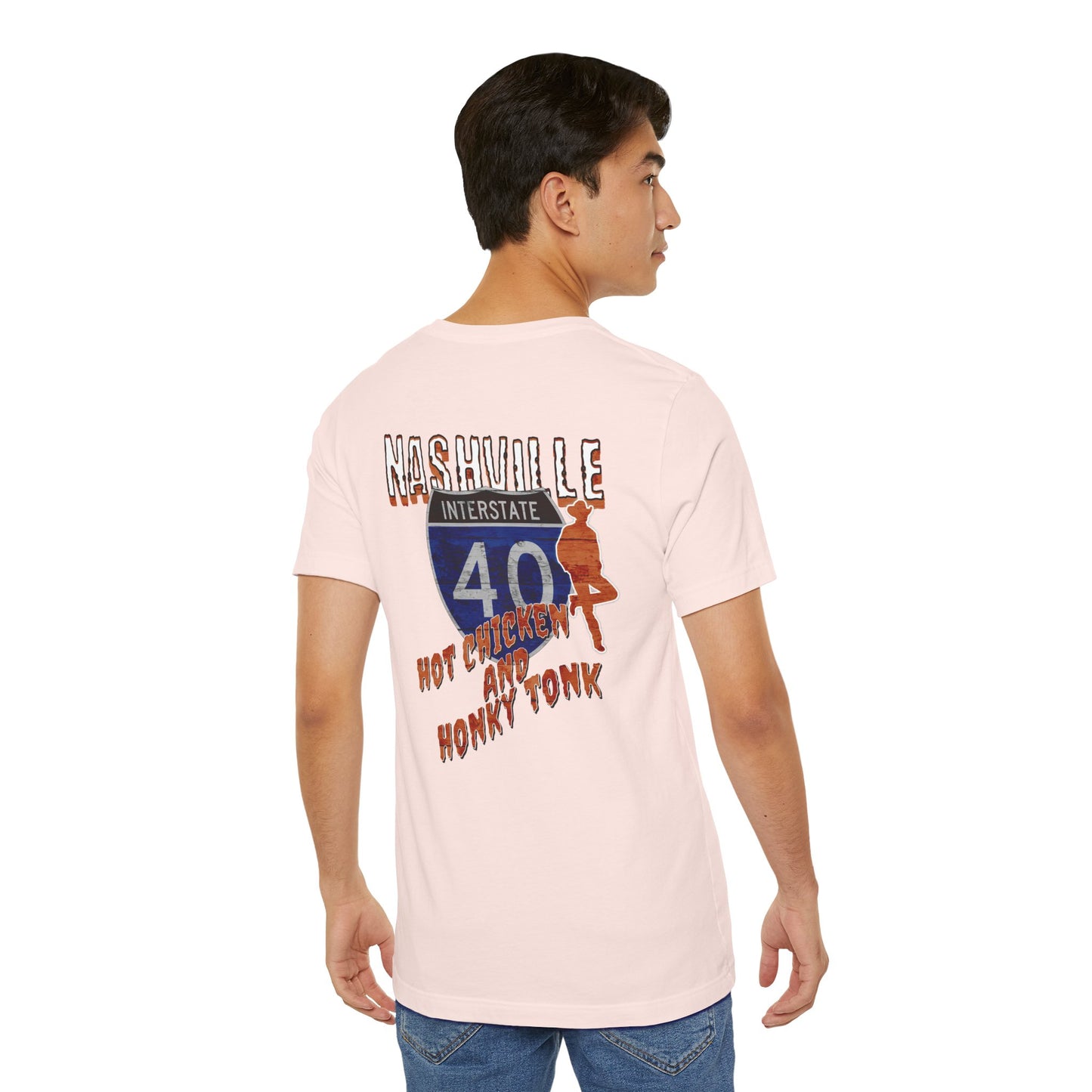 Nashville Interstate 40 Road Trip Country Music Tee