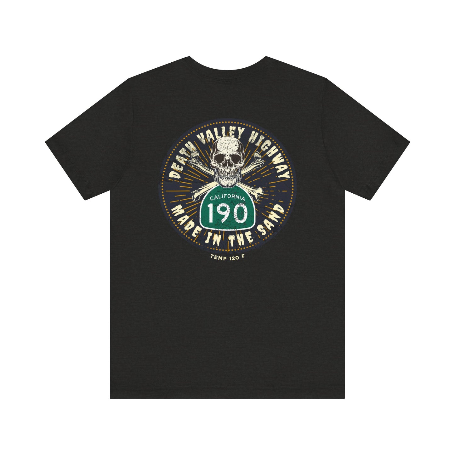 Route 190 Death Valley California Travel Tee