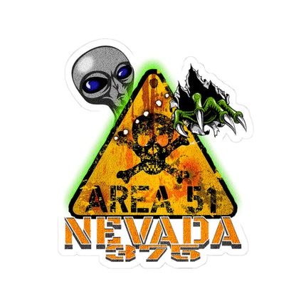 Sticker Sheet - Nevada Route 375 Area 51 Aliens Secret Base