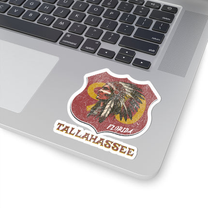 Stickers Tallahassee Route 90 Florida State Seminoles Kiss-Cut