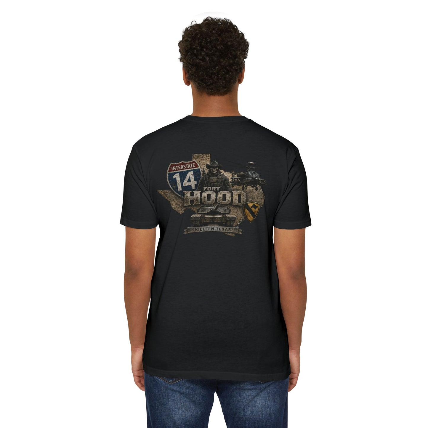 Fort Hood Interstate 14 Military Tribute Tee