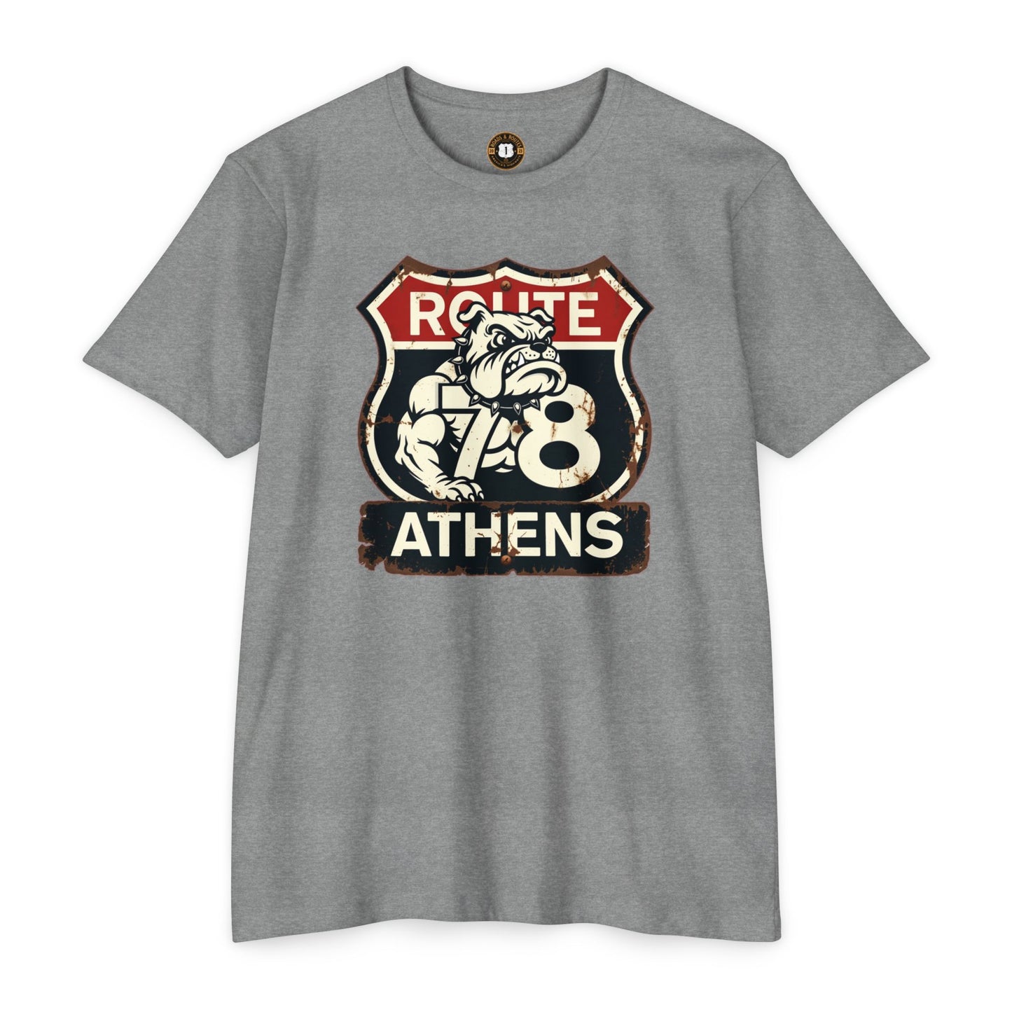 Bulldog Country Athens Georgia Route 78 T-Shirt — Local Pride Alumni Tee