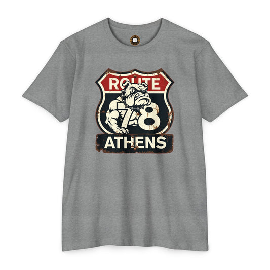 Bulldog Country Athens Georgia Route 78 T-Shirt — Local Pride Alumni Tee