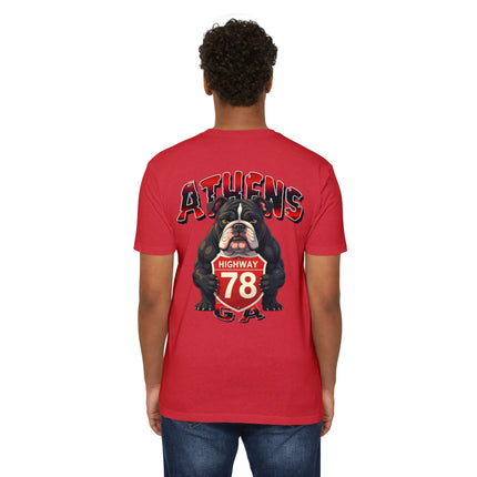 Athens Georgia Route 78 Bulldog Country - Roads and Routes Apparel