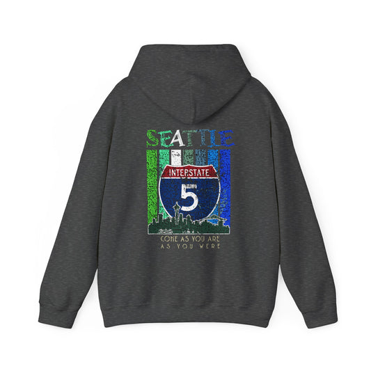 Seattle, Washington Interstate 5 Hoodie