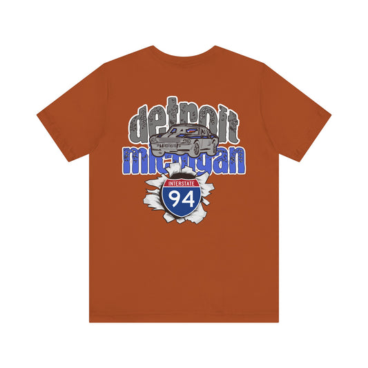 Motor City Interstate 94 Michigan Route Tee