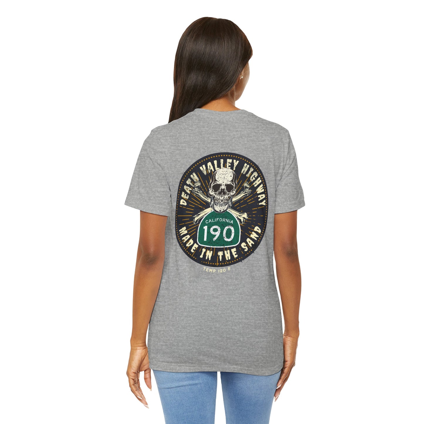 Route 190 Death Valley California Travel Tee